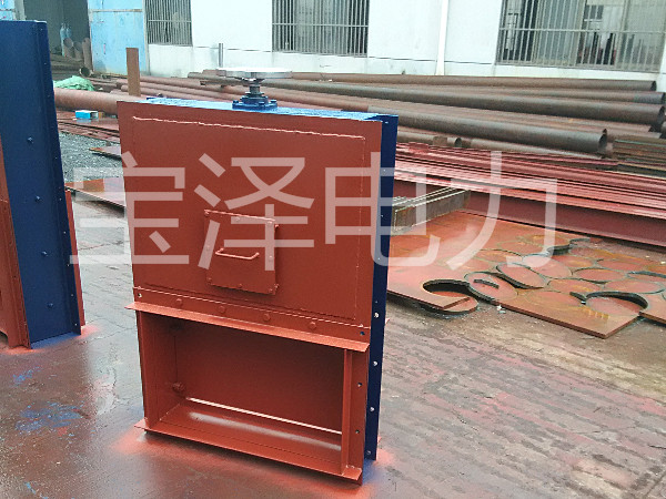 水平手動插板門