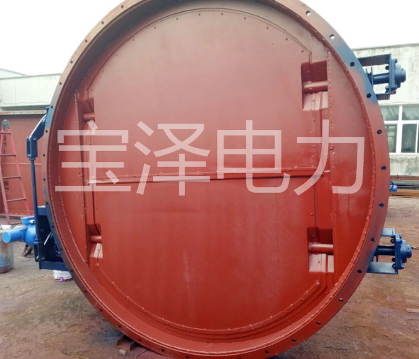 圓形脫硫擋板門